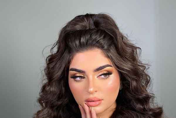 مدل آرایش صورت ملایم مجلسی و جدید ساده اما شیک