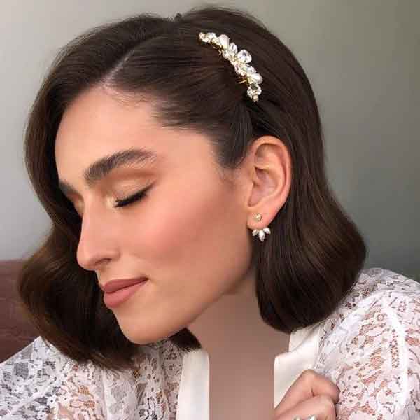 مدل کوتاهی مو زنانه تا روی شانه برای موهای حالت دار و صاف