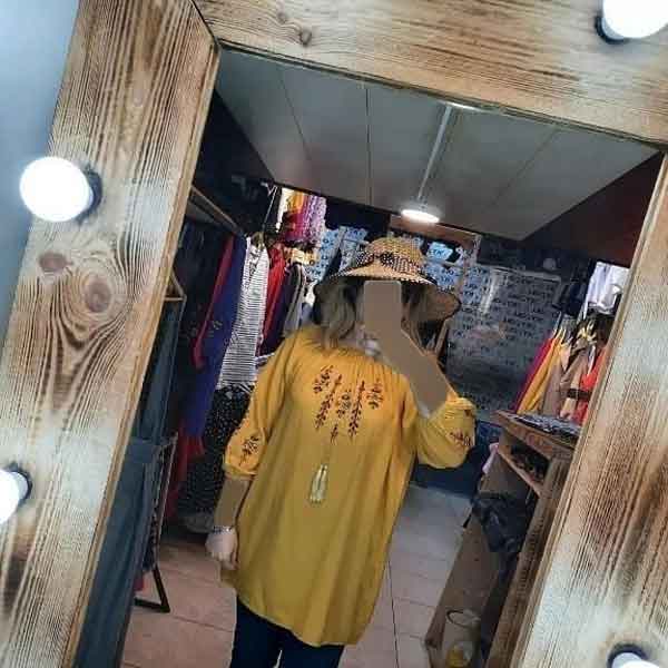 مدل لباس بلند با پارچه ابروبادی زنانه ساده دو تیکه و یکسره