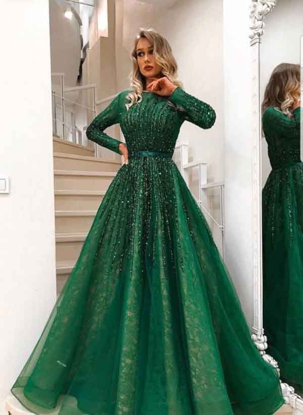 مدل لباس بلند دخترانه ساده و شیک برای تالار و عروسی