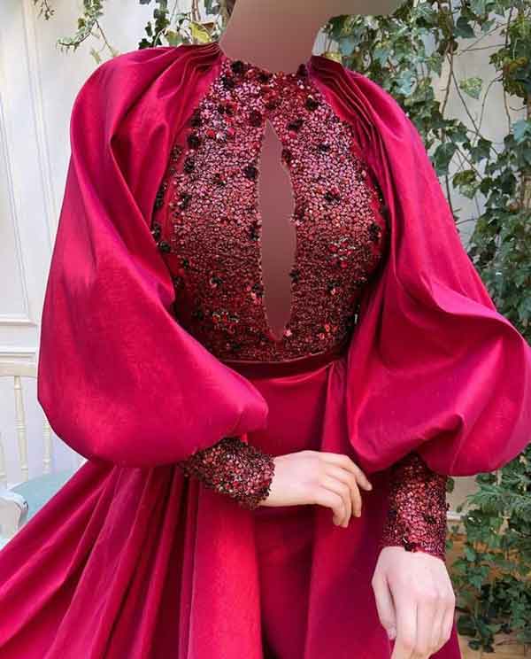 مدل لباس بلند دخترانه ساده و شیک برای تالار و عروسی