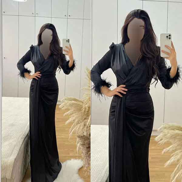 مدل لباس مجلسی ساده و شیک زنانه برای عروسی پوشیده و جذاب