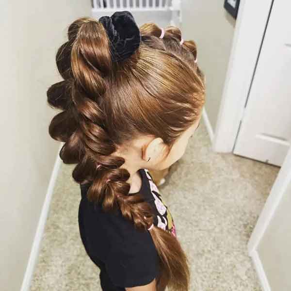 مدل مو دخترانه برای عروسی رفتن جدید و شیک بسیار خوشگل