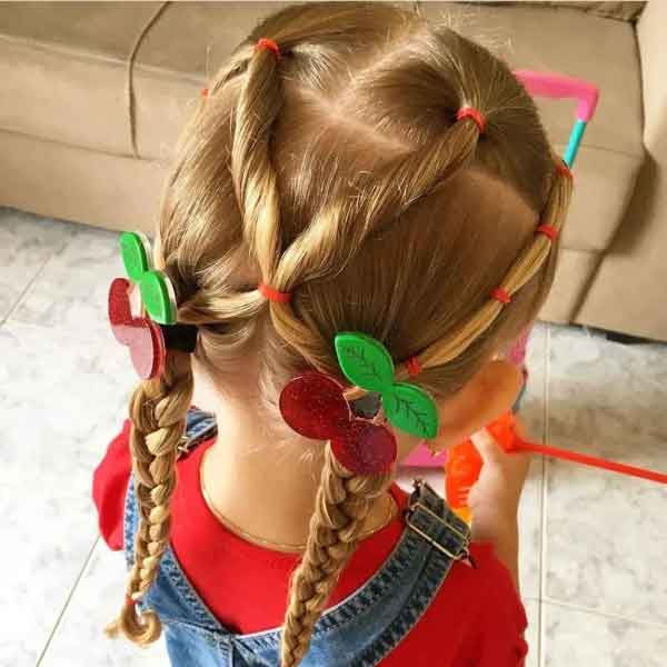 مدل مو دخترانه برای عروسی رفتن جدید و شیک بسیار خوشگل