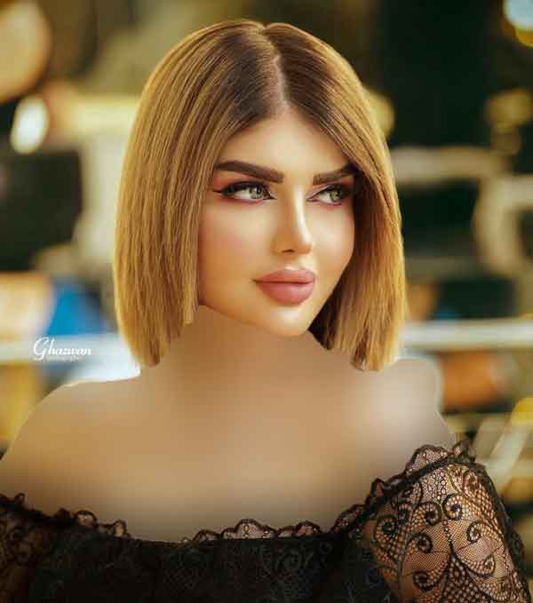 مدل مو زنانه کوتاه جدید مجلسی با رنگ مو فانتزی و نچرال