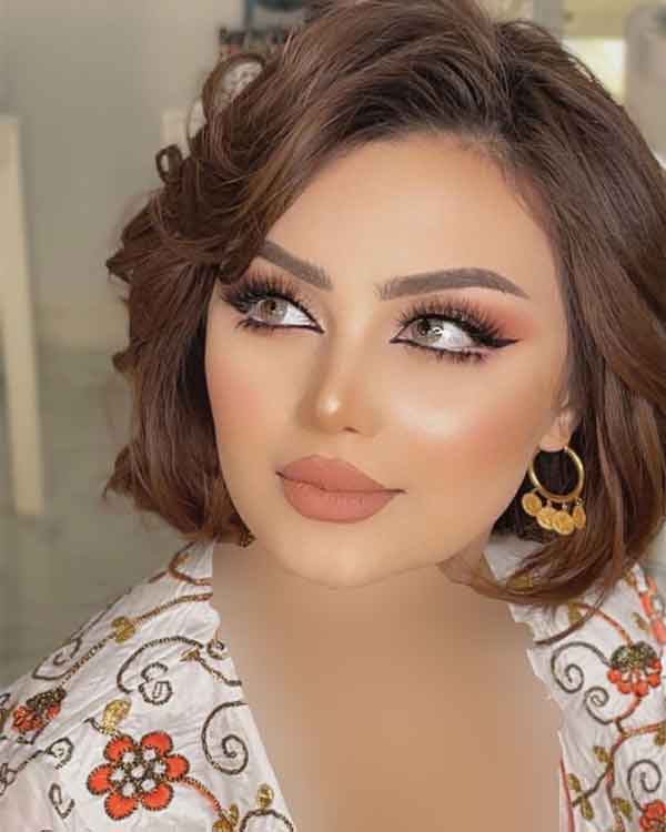 مدل مو زنانه کوتاه جدید مجلسی با رنگ مو فانتزی و نچرال