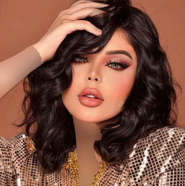 مدل مو زنانه کوتاه جدید مجلسی با رنگ مو فانتزی و نچرال