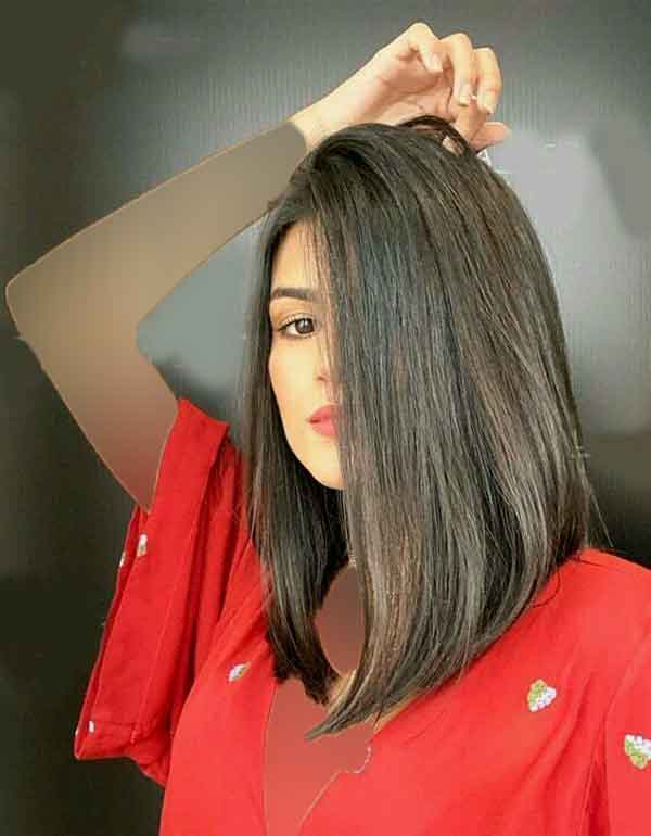 مدل مو زنانه کوتاه جدید مجلسی با رنگ مو فانتزی و نچرال