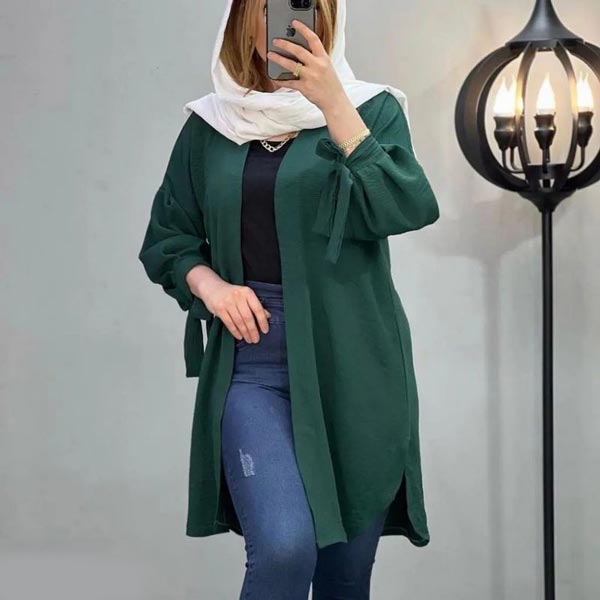 مدل مانتو ابروبادی زیبا ساده بسیار شیک و جذاب زنانه و دخترانه