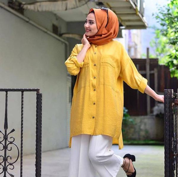 مدل مانتو ابروبادی کوتاه زیبا با مدل های متفاوت زنانه و دخترانه