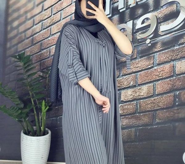 مدل مانتو ابروبادی طرح دار شیک زیبا جذاب جدید زنانه و دخترانه