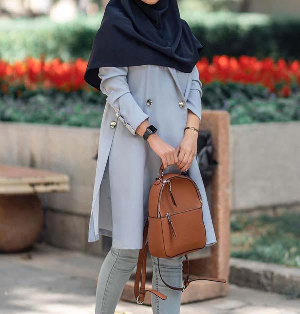 مدل مانتو دانشجویی شیک ساده با استایل های زیبا جدید و امروزی