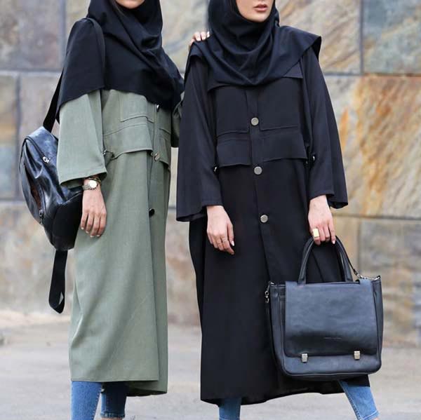 مدل مانتو دانشجویی شیک ساده با استایل های زیبا جدید و امروزی