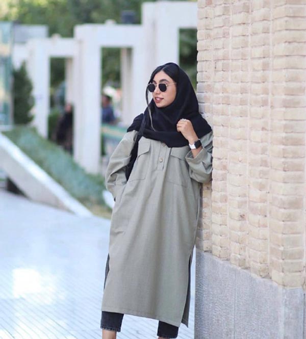 مدل مانتو دانشجویی شیک ساده با استایل های زیبا جدید و امروزی