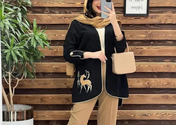 مدل مانتو جلو باز کوتاه زیبا شیک با مدل های متنوع زنانه و دخترانه