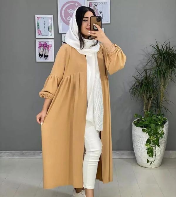 مدل مانتو جلو باز اسپرت با طراحی شیک زیبا خاص زنانه و دخترانه