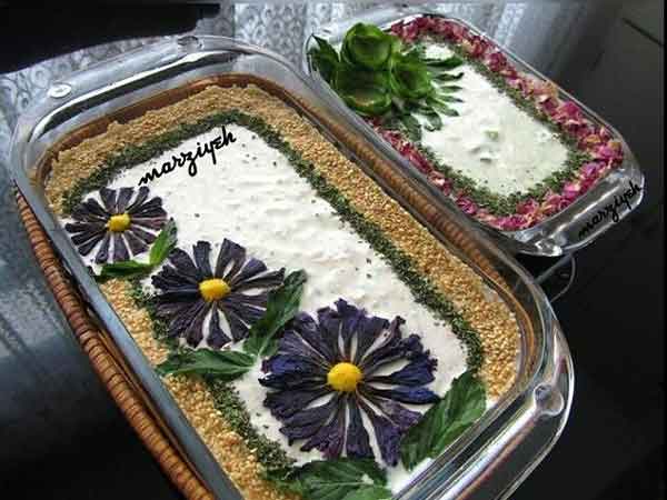 تزیین ماست در ظرف های مختلف با خلاقیت های جالب