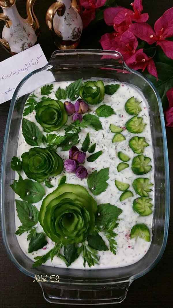 تزیین ماست در ظرف های مختلف با خلاقیت های جالب