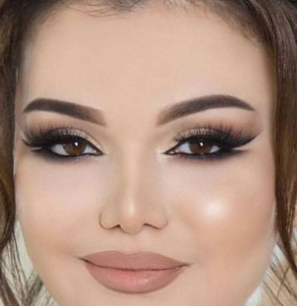 عکس آرایش صورت زیبا لایت مناسب برای فرم های صورت گوناگون