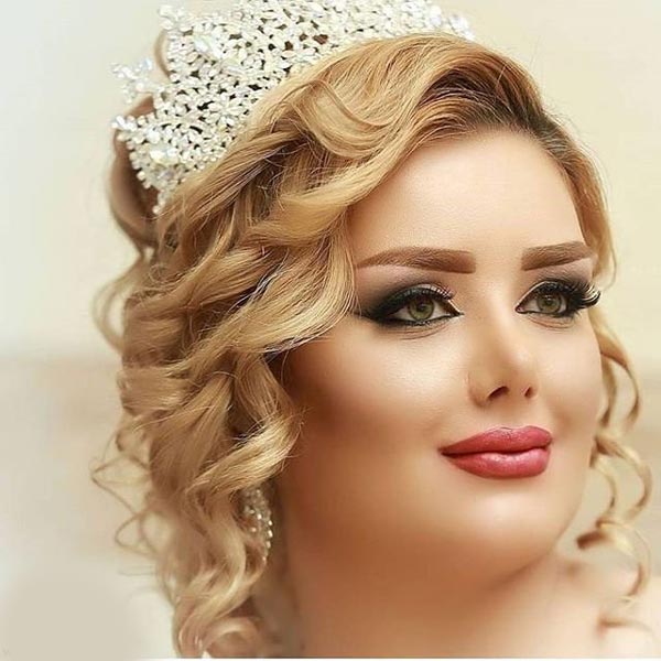 مدل آرایش عروس جدید زیبا لایت طبیعی با مدل های متنوع و گوناگون 