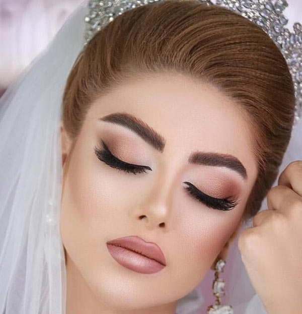مدل آرایش عروس جدید زیبا لایت طبیعی با مدل های متنوع و گوناگون 