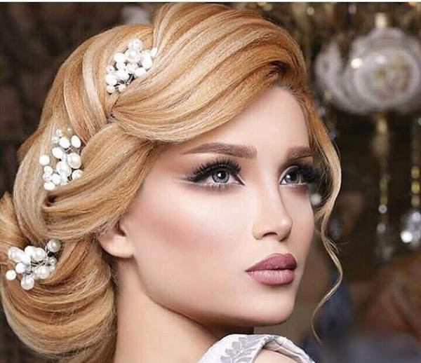 مدل آرایش عروس جدید زیبا لایت طبیعی با مدل های متنوع و گوناگون 