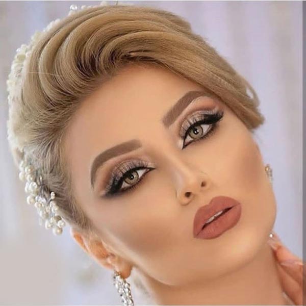 مدل آرایش عروس جدید زیبا لایت طبیعی با مدل های متنوع و گوناگون 