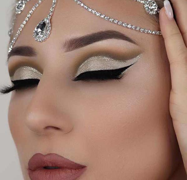 مدل آرایش عروس جدید زیبا لایت طبیعی با مدل های متنوع و گوناگون 