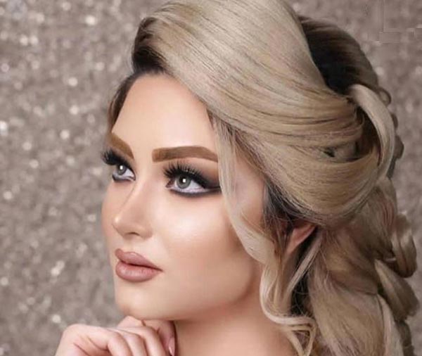 مدل آرایش عروس لاغر لایت ساده زیبا شیک با مدل های امروزی