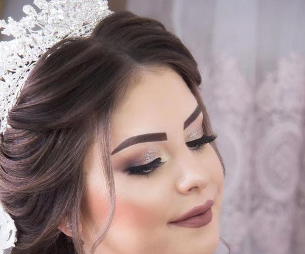 مدل آرایش عروس صورت گرد لایت با ایده های بسیار زیبا و جذاب