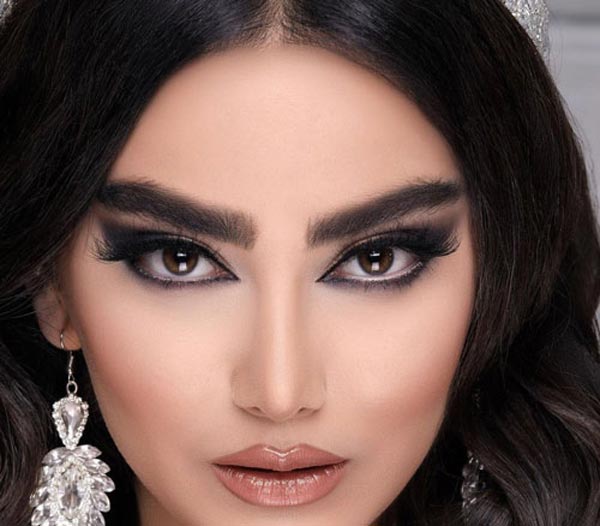 مدل آرایش چشم عربی زیبا خلیجی و ساده برای چشم های ریز و درشت
