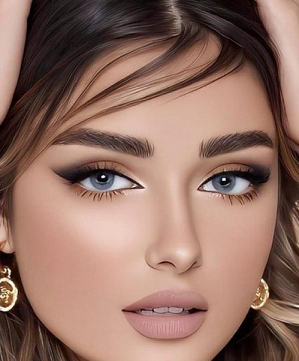 مدل آرایش چشم ملایم جذاب لایت زیبا شیک با مدل های متنوع و جدید