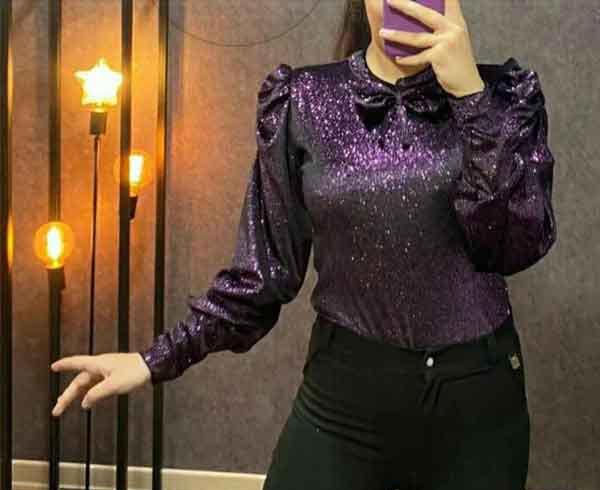 مدل بلوز مجلسی لمه زیبا ساده شیک با مدل های جذاب و امروزی