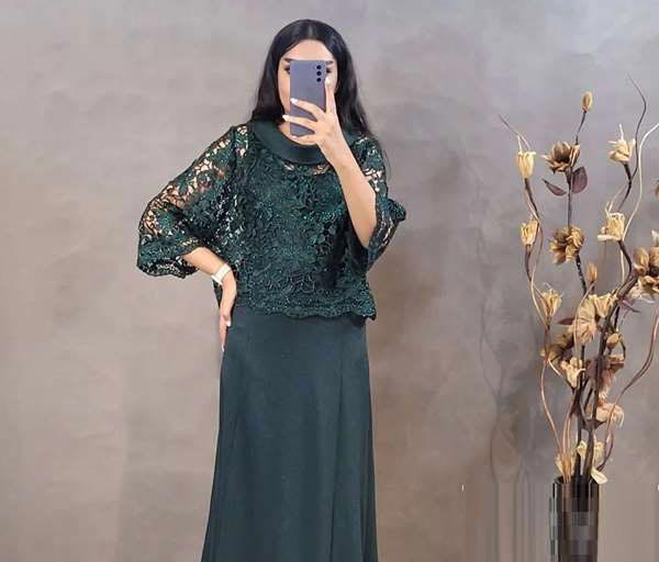 مدل لباس گیپور دو تکه زیبا شیک جدید امروزی زنانه و دخترانه 