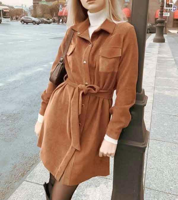مدل مانتو کبریتی ۲۰۲۳ شیک مناسب برای فصل پاییز زنانه و دخترانه