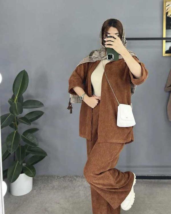 مدل مانتو کبریتی ۲۰۲۳ شیک مناسب برای فصل پاییز زنانه و دخترانه