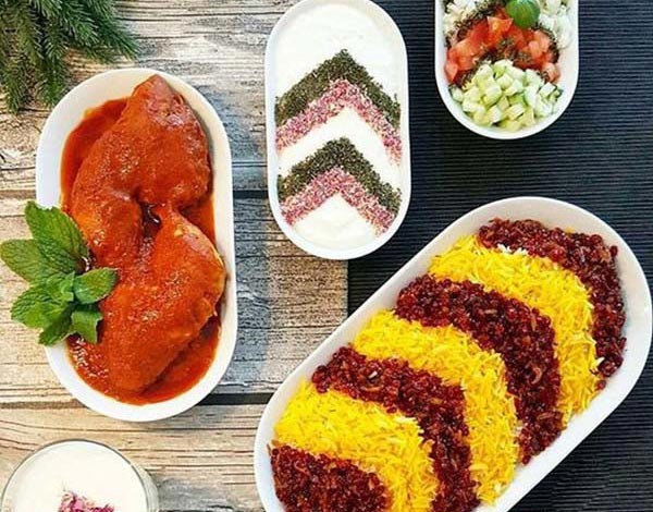 تزیین برنج زیبا ساده با ایده های خلاقانه با سلیقه و هنرمند