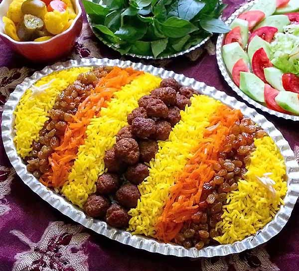 تزیین برنج زیبا ساده با ایده های خلاقانه با سلیقه و هنرمند
