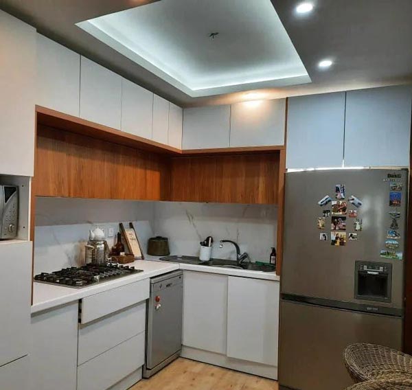 هایگلاس مدل کابینت آشپزخانه ایرانی جدید با ایده های شیک و امروزی
