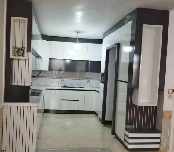 هایگلاس مدل کابینت آشپزخانه ایرانی جدید با ایده های شیک و امروزی