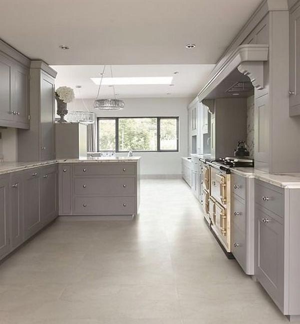 مدل کابینت آشپزخانه دو طرفه شیک زیبا با طراحی های به روز و مدرن
