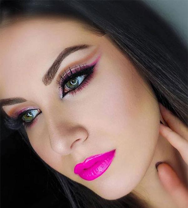 مدل آرایش دخترانه ساده برای عروسی و مهمانی زیبا جذاب و نچرال