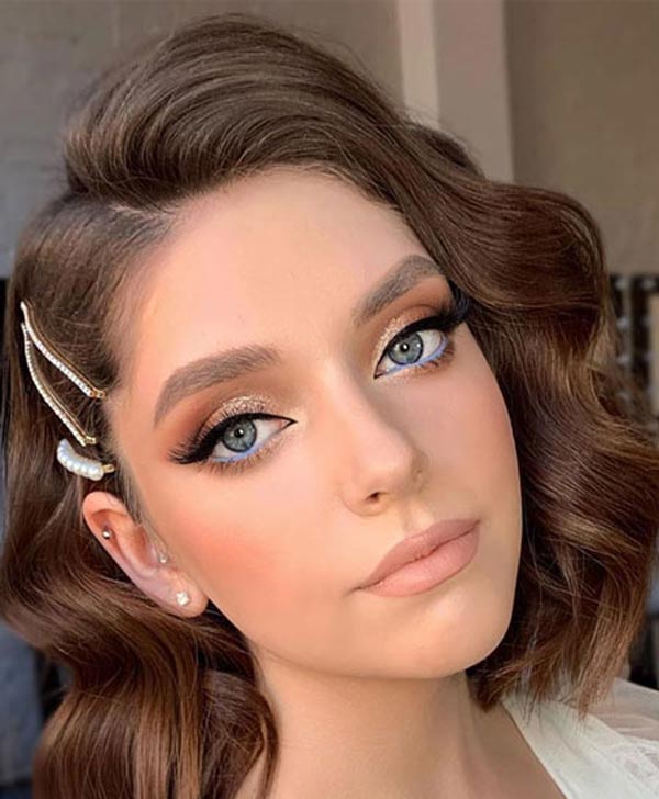مدل آرایش دخترانه ساده برای عروسی و مهمانی زیبا جذاب و نچرال