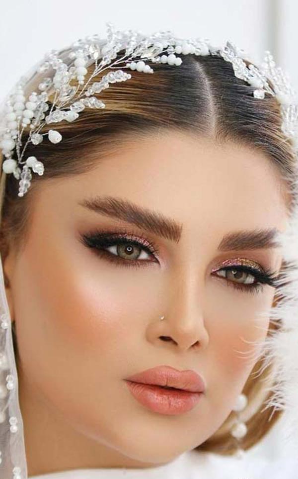 مدل آرایش دخترانه ساده برای عروسی و مهمانی زیبا جذاب و نچرال