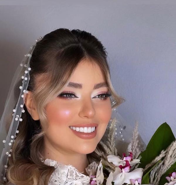 مدل عروس ۱۴۰۲ زیبا لایت نچرال خاص با انواع روش های حرفه ای