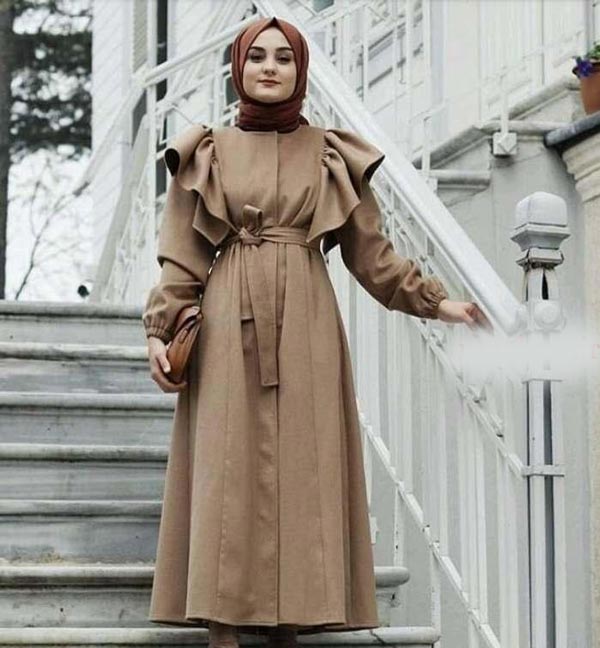 مدل مانتو بلند ساده شیک زیبا با استایل های جدید زنانه و دخترانه