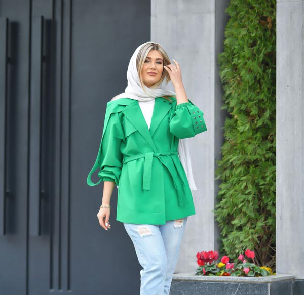 مدل مانتو کوتاه زیبا شیک ساده با استایل های جدید زنانه و دخترانه