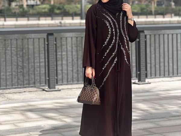 مدل مانتو مجلسی بلند ساده شیک با مدل های مزونی و خاص