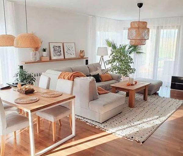 مدل چیدمان منزل کوچک و آپارتمان با ایده های خلاقانه و اصولی