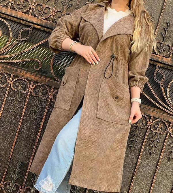 مدل مانتو کبریتی بلند ساده زیبا با استایل های شیک جذاب و امروزی